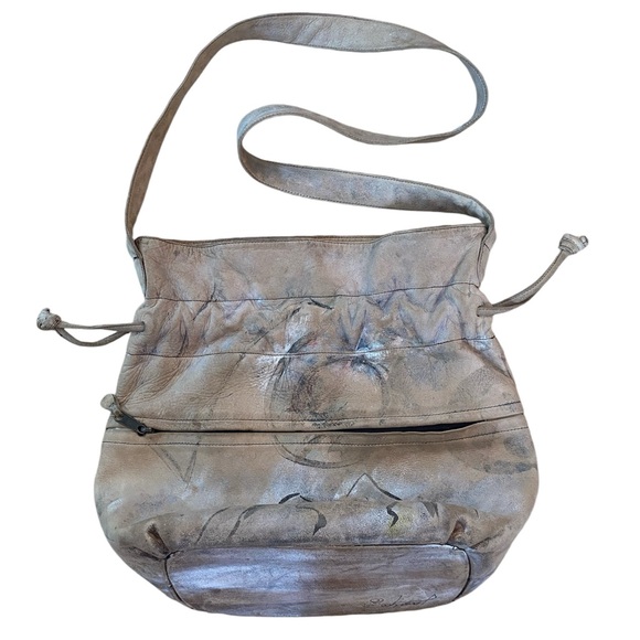 Jane Yoo Vintage Leather Bag Signed - Picture 2 of 11